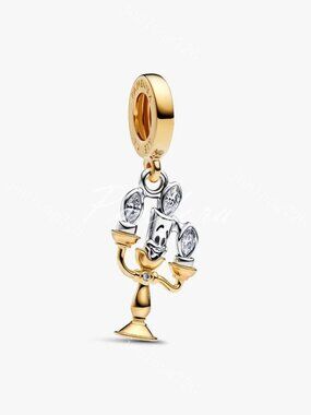 Disney Beauty and the Beast Lumiere Dangle Charm